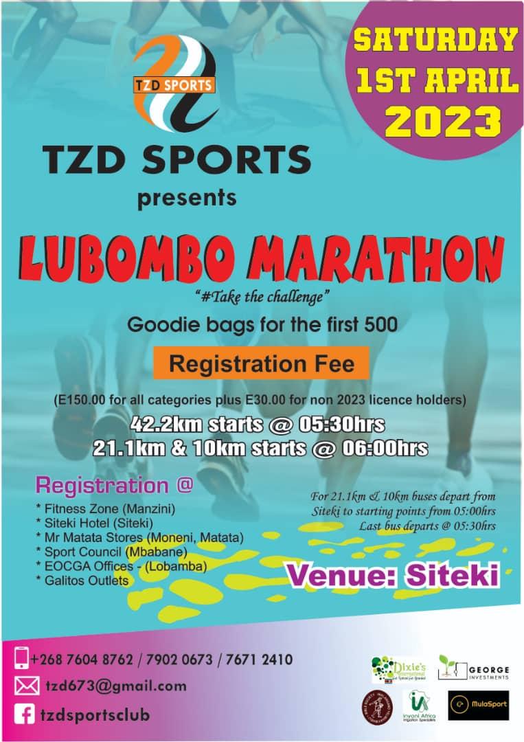 Lubombo Marathon - TZD Sports Pic